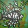 Lionfish
acrylic on canvas
16 " x 20"